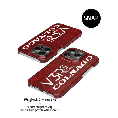 Colnago V3RS Disc Frozen Red Livery Phone Case by DIZZY