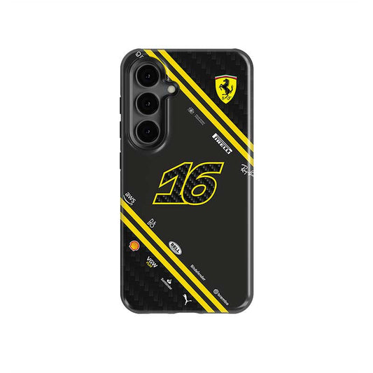 Charles Leclerc F1 Racing Inspired Phone Case – For Samsung