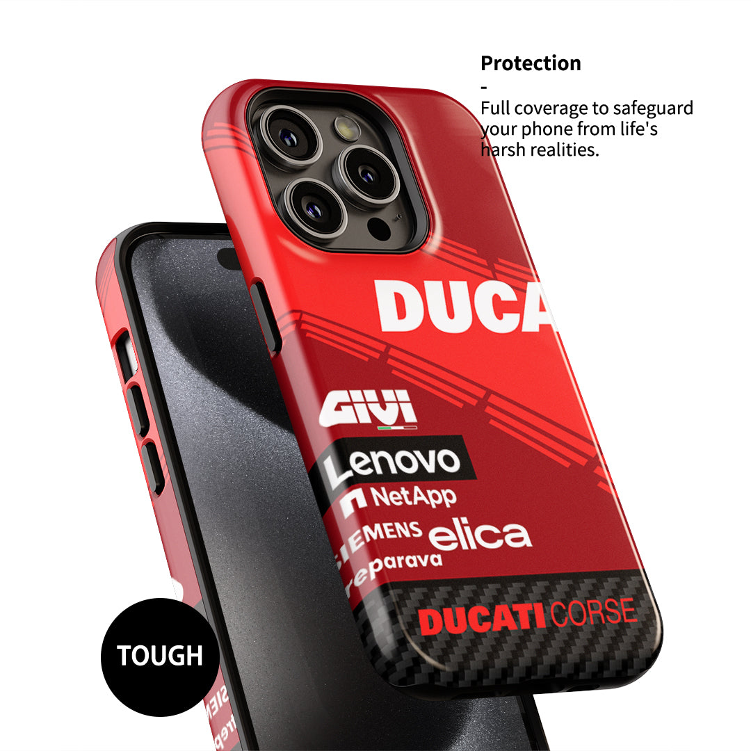 2024 Ducati Team MotoGP Livery Phone Case by DIZZY