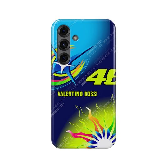 Valentino Rossi 2025 WEC Helmet Phone Case – Le Mans 24H BMW M Motorsport for Samsung