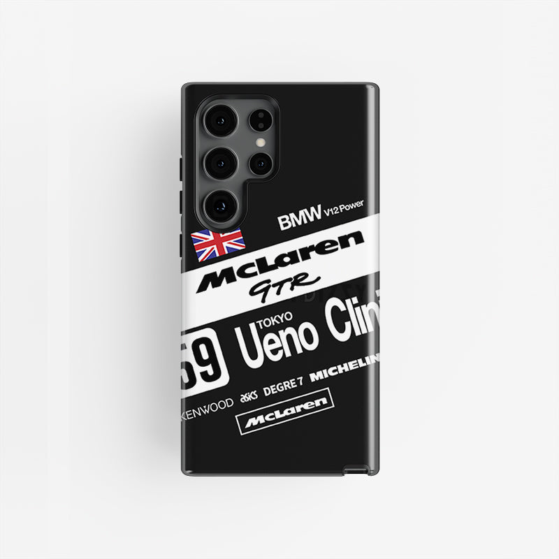 McLaren F1 GTR 1995 Le Mans Winner Ueno Clinic Livery SAMSUNG Phone Case by DIZZY