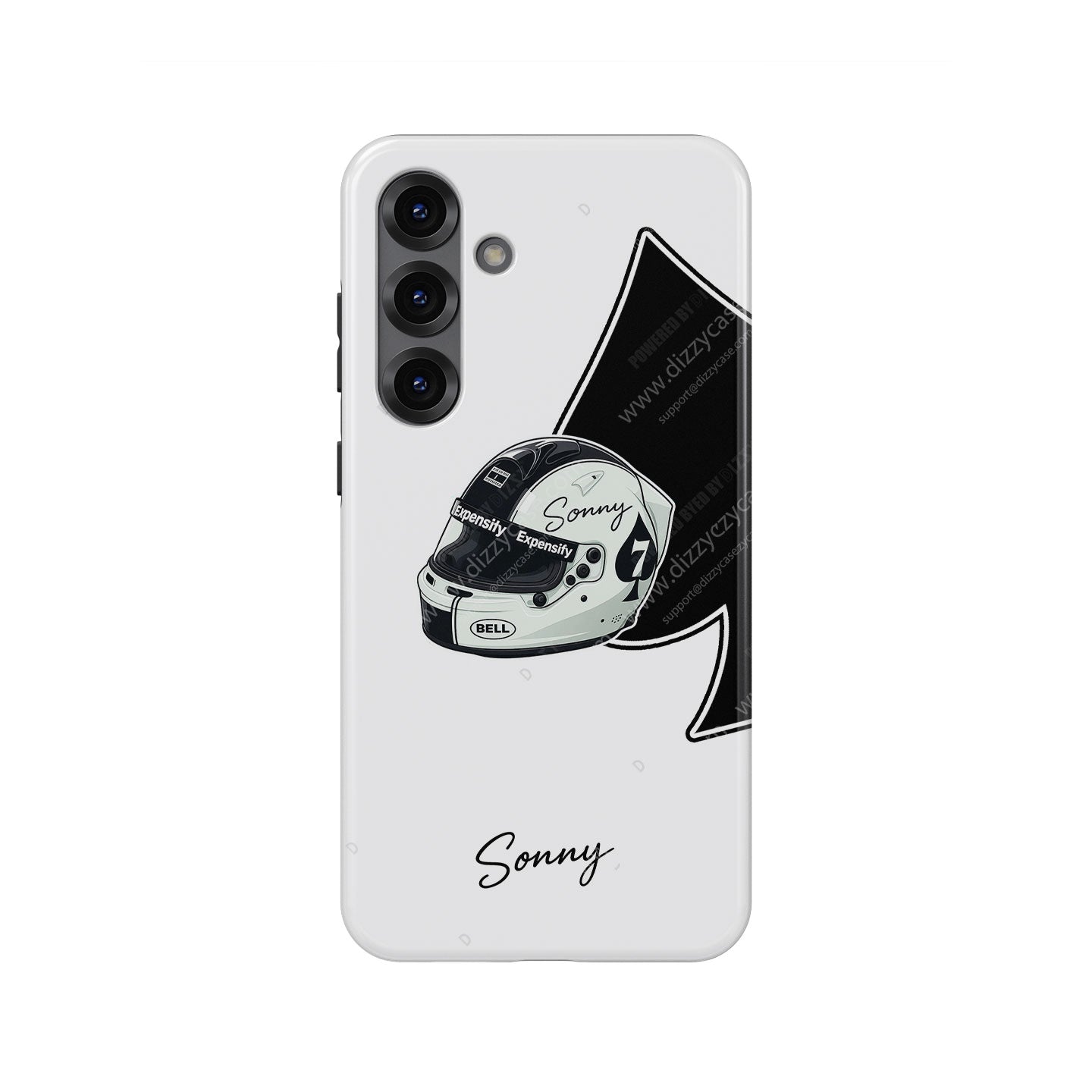 Sonny Hayes “F1: The Movie” Helmet Edition Phone Case – Tribute Design for Samsung Galaxy