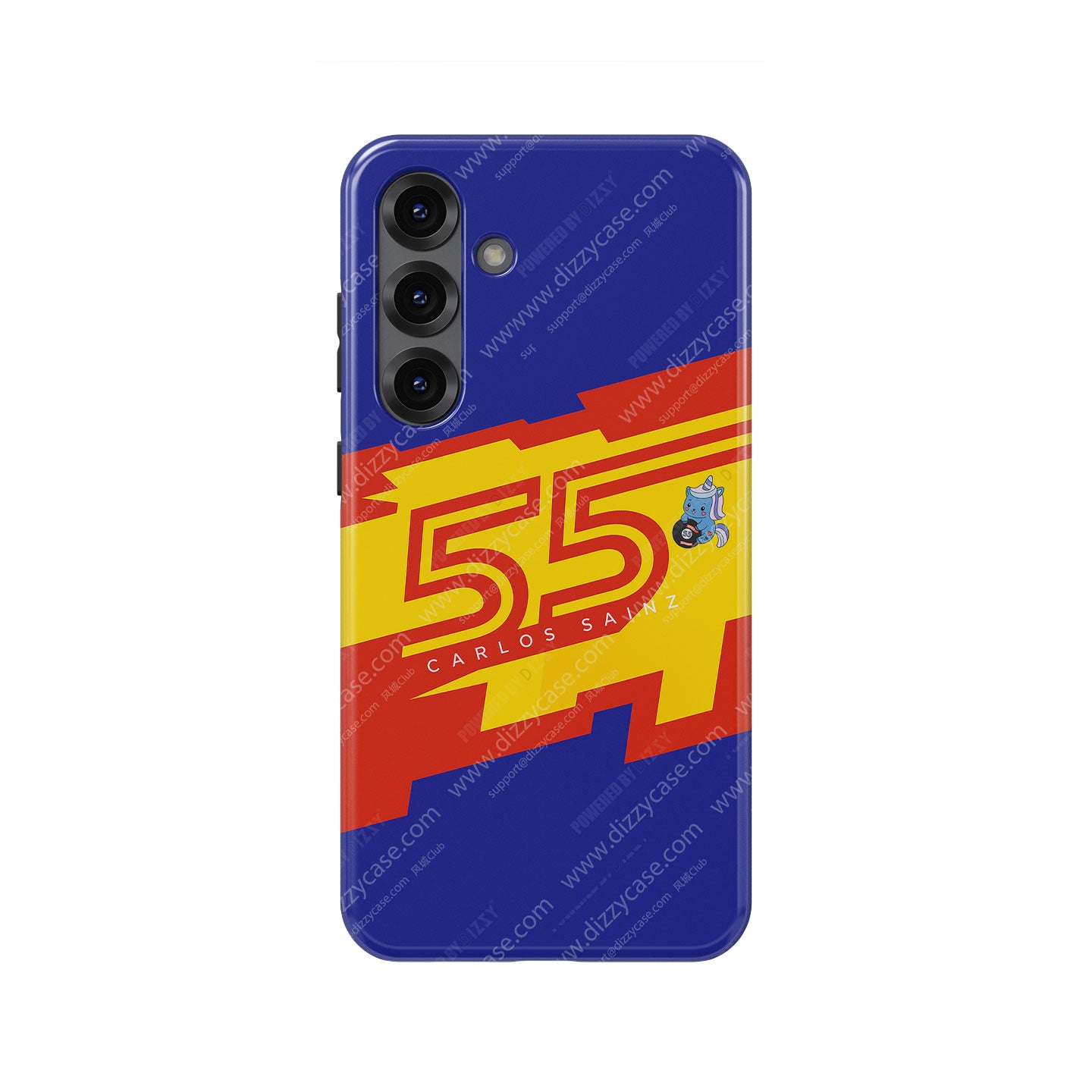 Carlos Sainz 2025 Williams Helmet Edition Phone Case – Spanish Spirit Design for Samsung Galaxy
