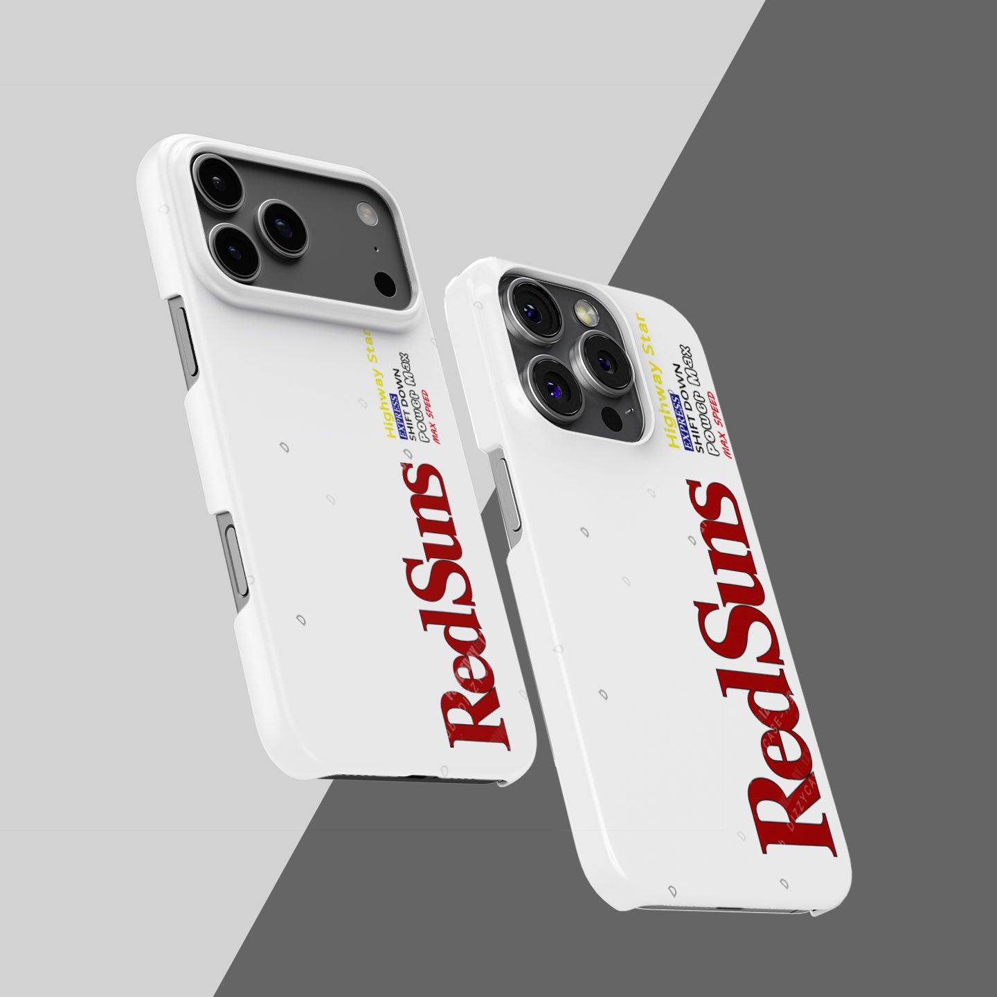 Initial D Akagi RedSuns 赤城レッドサンズ Mazda FC3S RX-7 livrée Ryosuke Takahashi 高橋 涼介 Étui de téléphone