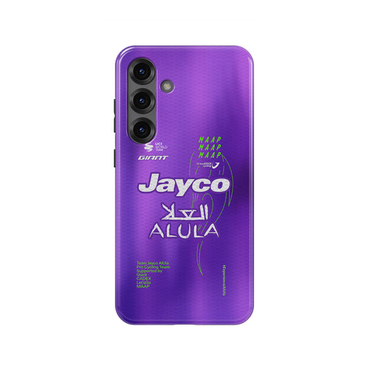 Team Jayco AlUla 2026 Purple Cycling Jersey Phone Case for Samsung Galaxy