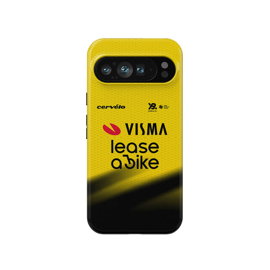 Team Visma | Lease a Bike 2026 Yellow Cycling Jersey Phone Case for Google Pixel / OnePlus / Xiaomi / Huawei
