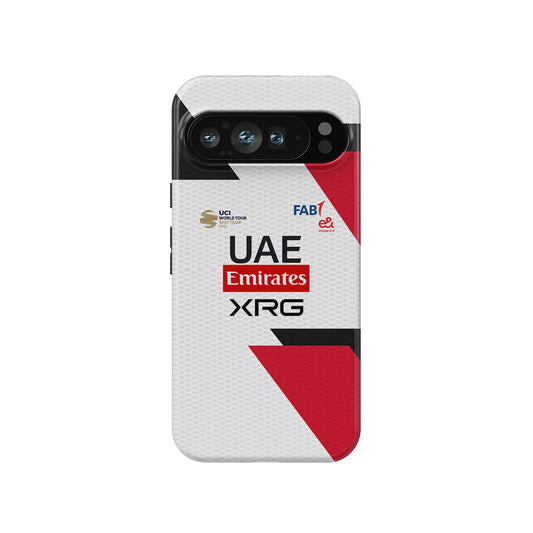UAE Team Emirates XRG 2026 Team Jersey Phone Case | Fragments of Precision Edition for Google Pixel, Xiaomi & More
