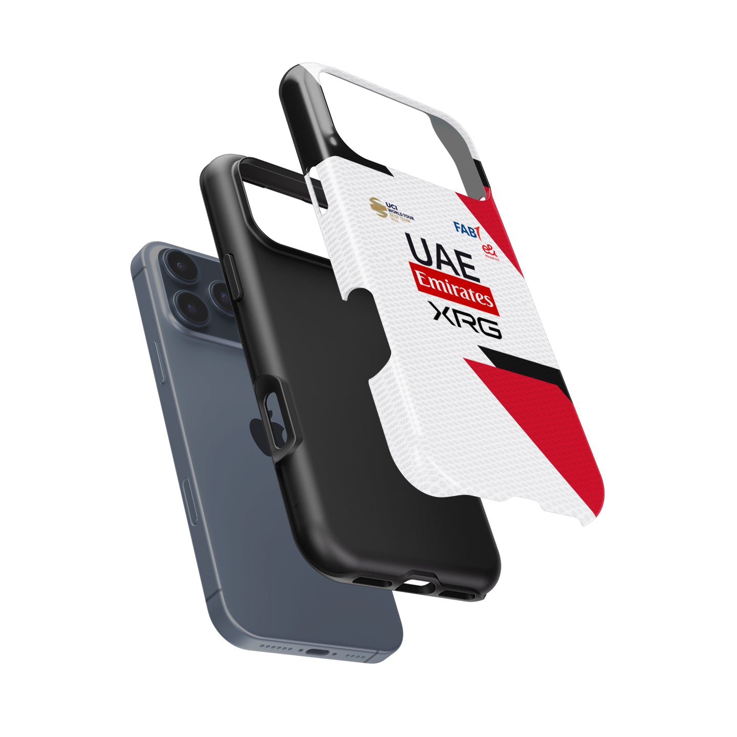 UAE Team Emirates XRG 2026 Team Jersey Phone Case | Fragments of Precision Edition for Google Pixel, Xiaomi & More