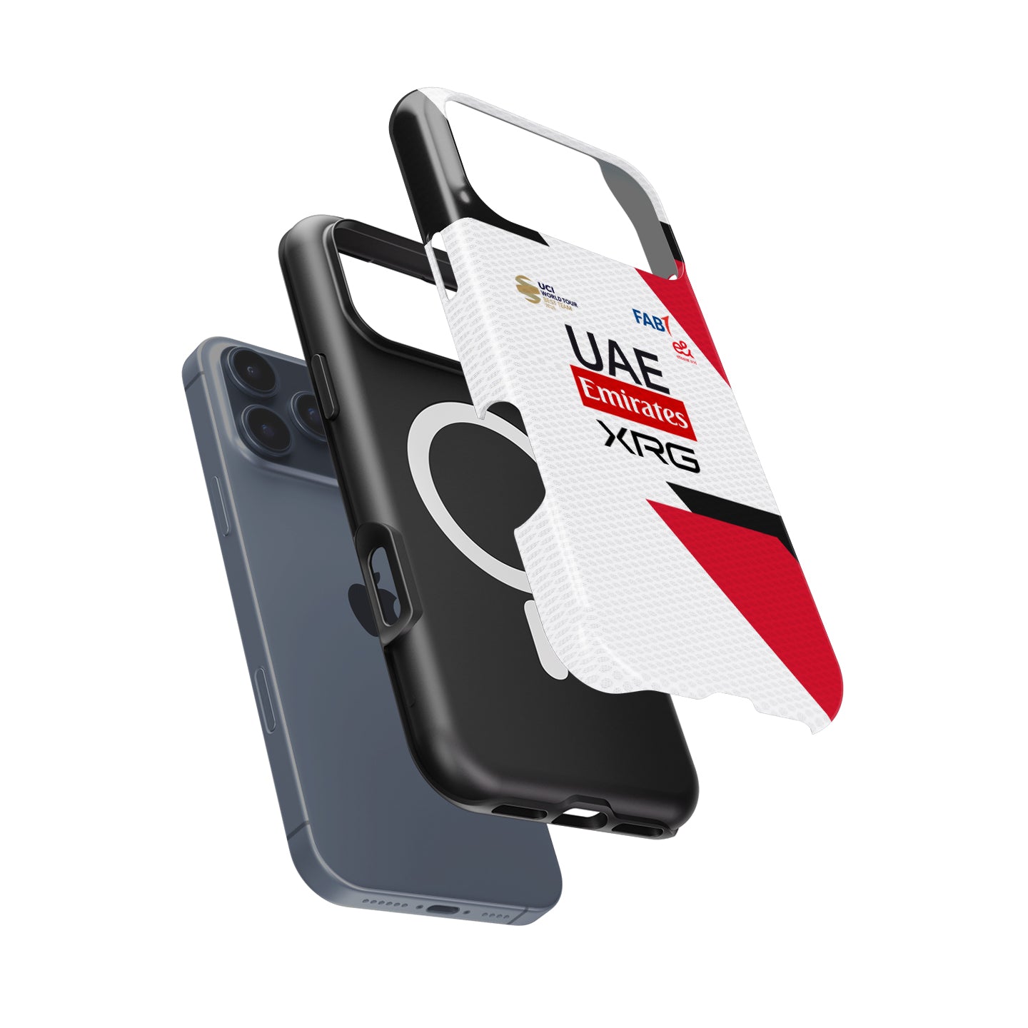 UAE Team Emirates XRG 2026 Team Jersey Phone Case | Fragments of Precision Edition for Google Pixel, Xiaomi & More