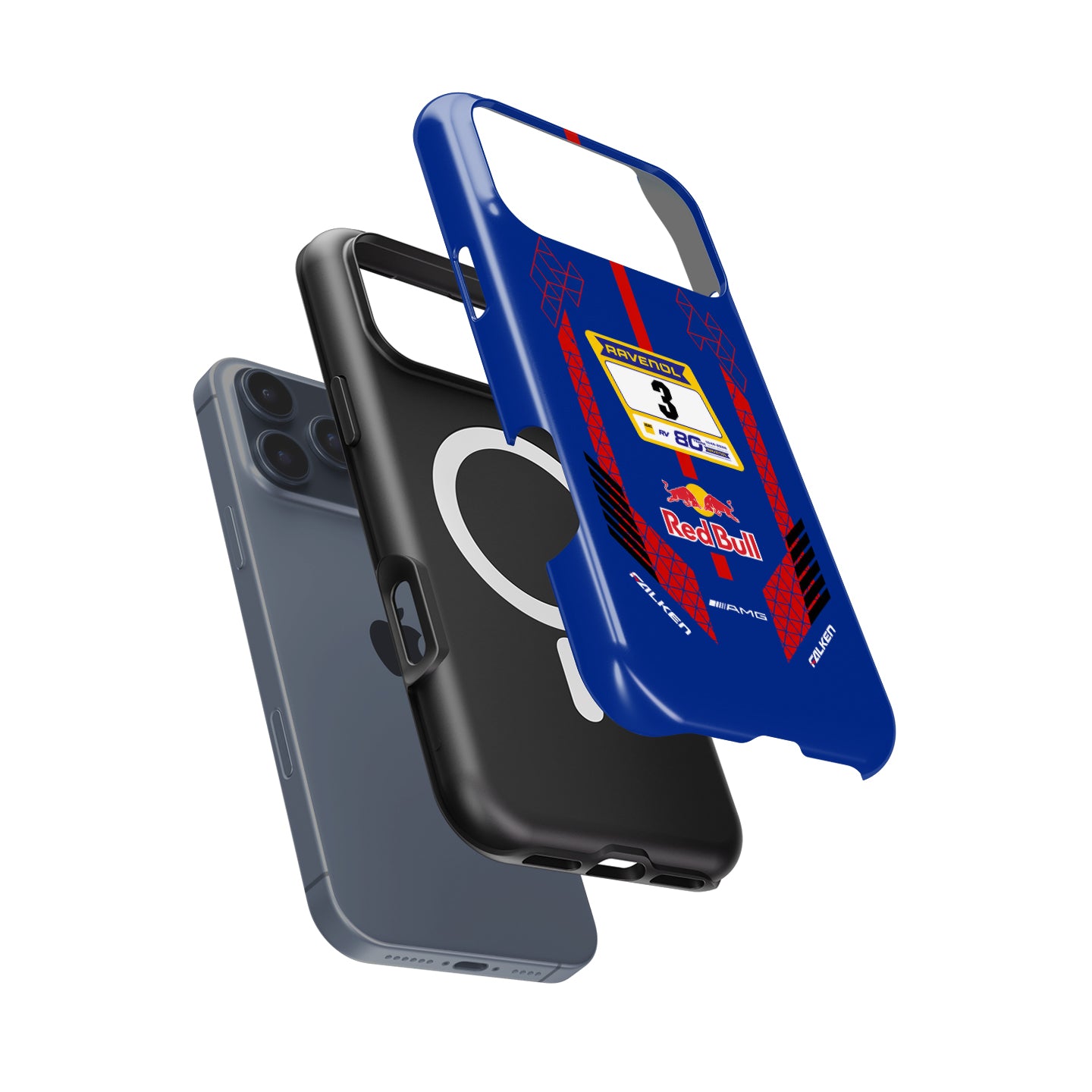 Verstappen Nürburgring AMG GT3 Red Bull Livery Phone Case — iPhone | DIZZY
