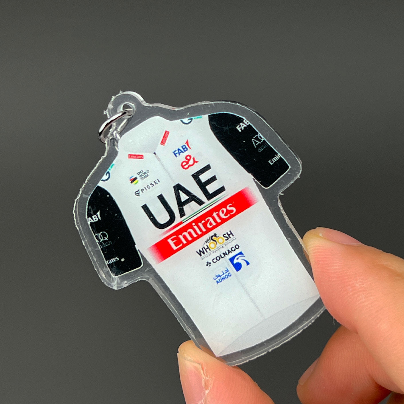 Pro Cycling Team Jersey Keychain Collection – Fan Edition Miniatures