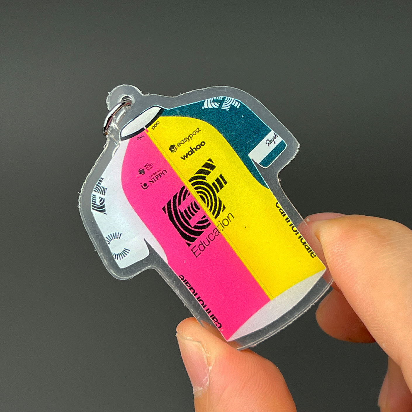 Pro Cycling Team Jersey Keychain Collection – Fan Edition Miniatures