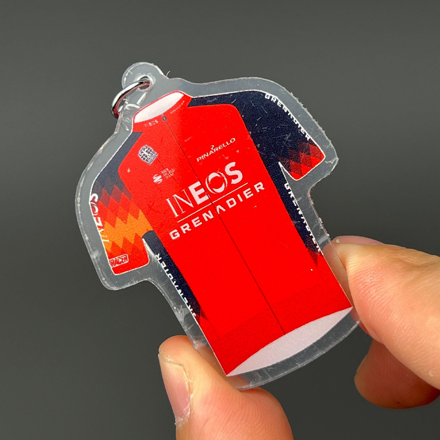Pro Cycling Team Jersey Keychain Collection – Fan Edition Miniatures