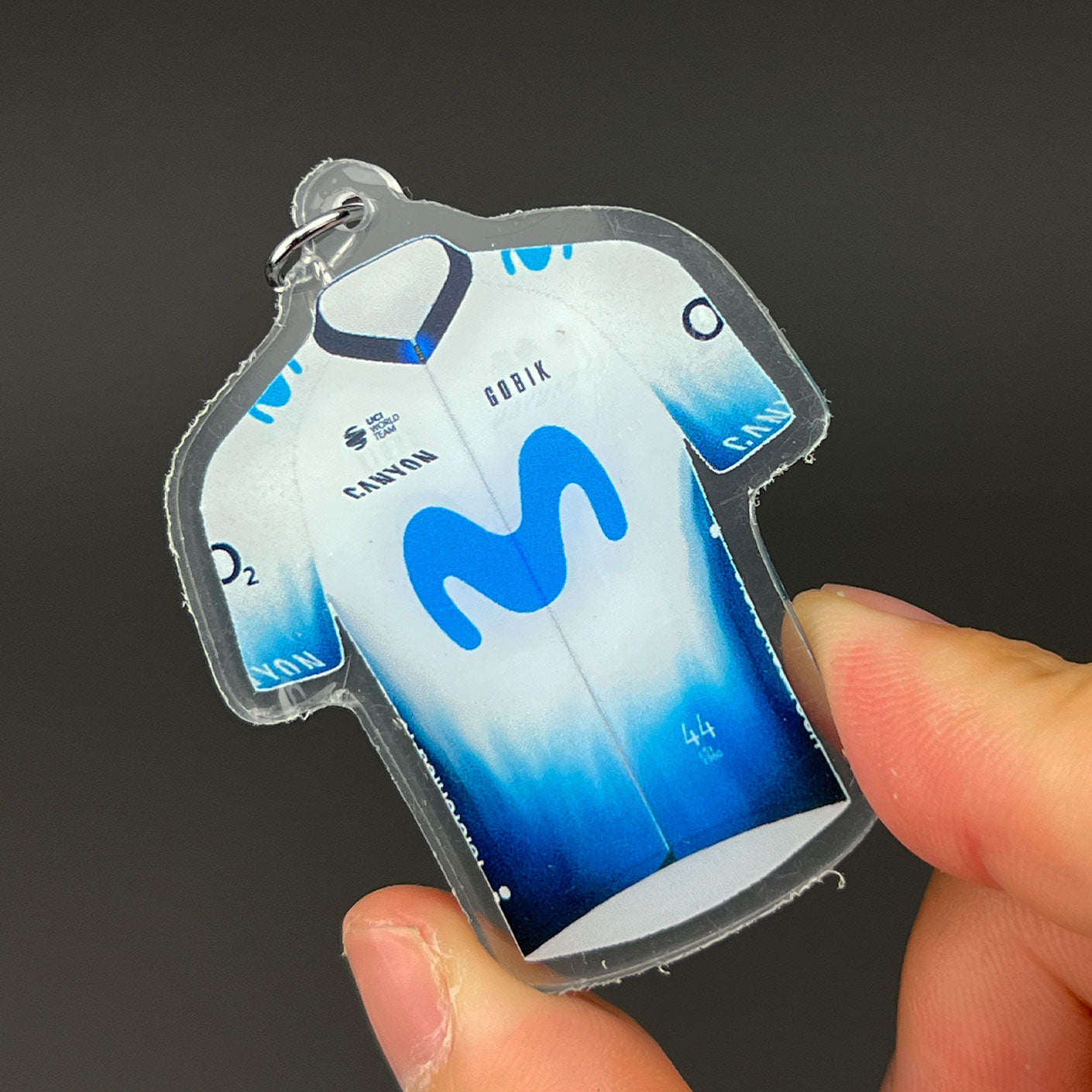 Pro Cycling Team Jersey Keychain Collection – Fan Edition Miniatures