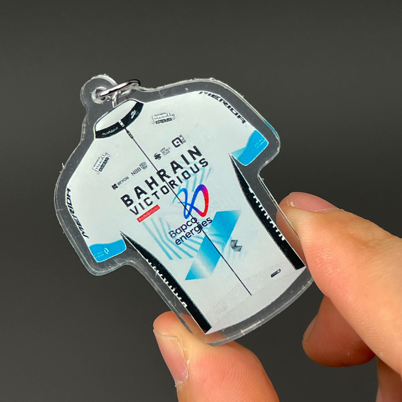 Pro Cycling Team Jersey Keychain Collection – Fan Edition Miniatures