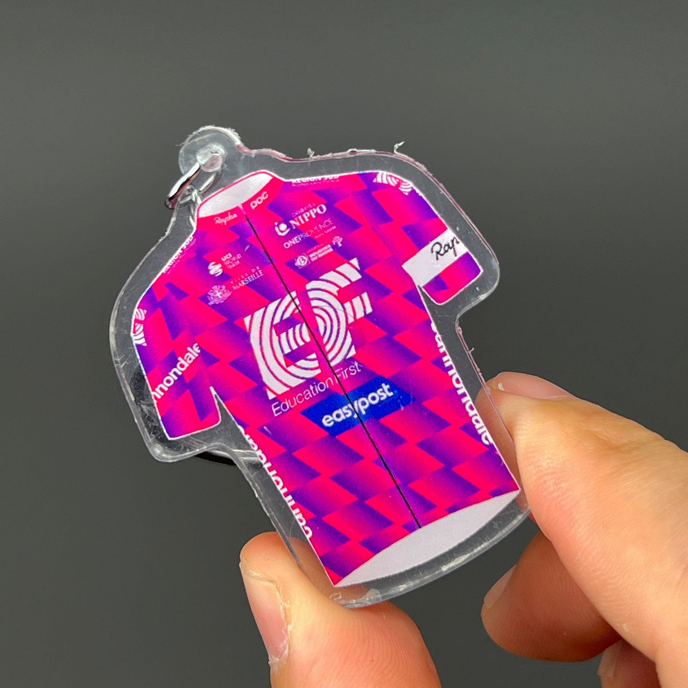 Pro Cycling Team Jersey Keychain Collection – Fan Edition Miniatures