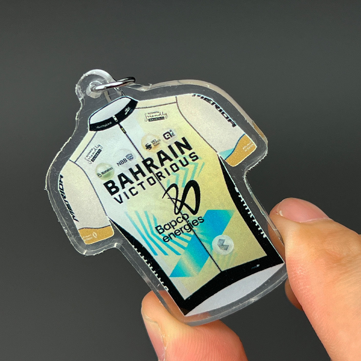 Pro Cycling Team Jersey Keychain Collection – Fan Edition Miniatures