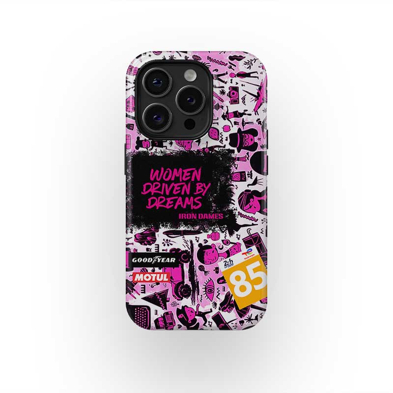 Iron Dames #85 Le Mans 2024 Phone Case: Celebrate Dreams & Diversity