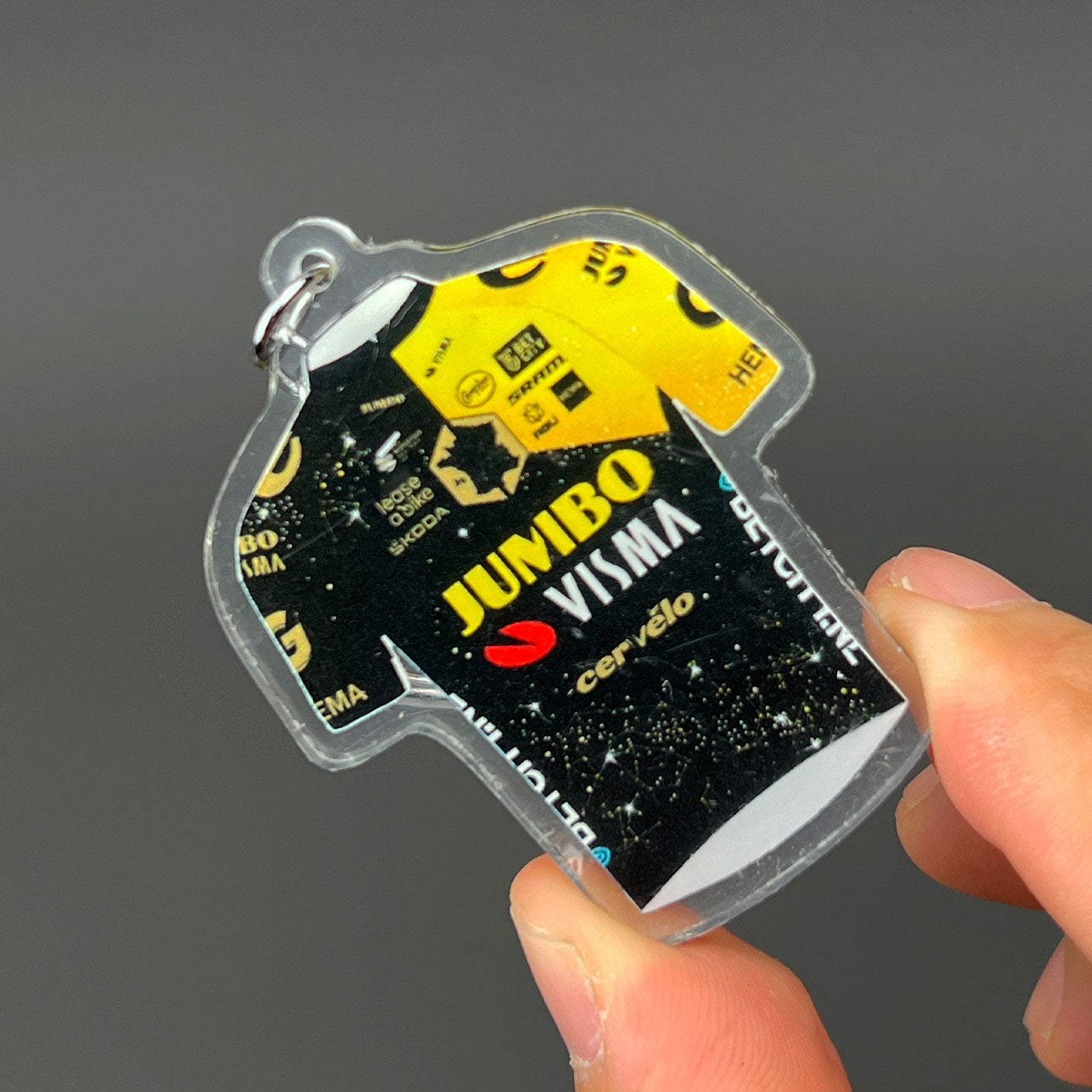 Pro Cycling Team Jersey Keychain Collection – Fan Edition Miniatures