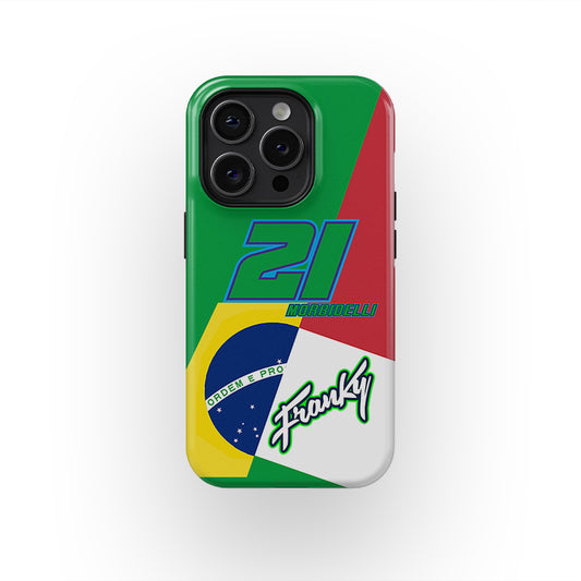 Funda para teléfono con librea Franco Morbidelli 2024 21 de DIZZY