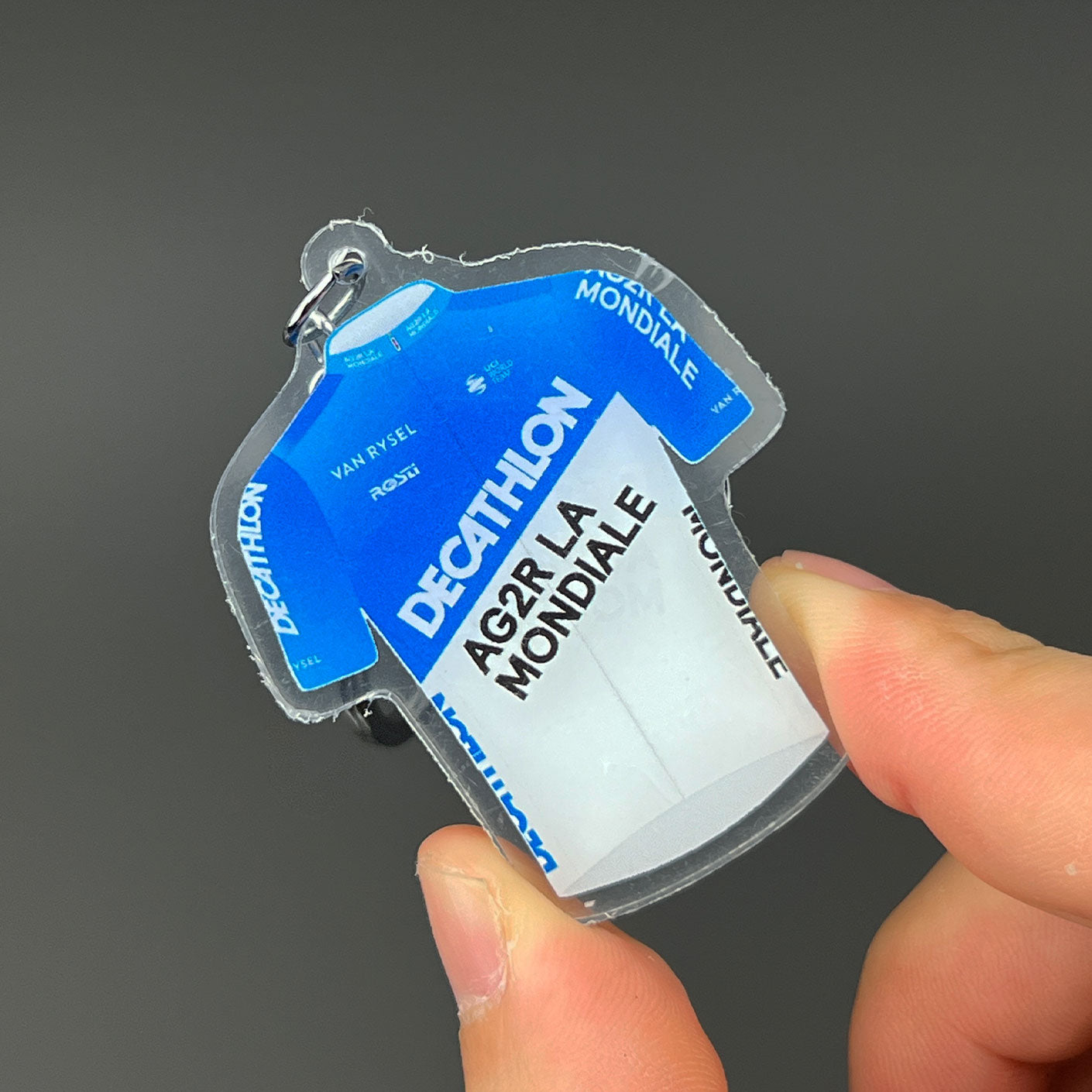 Pro Cycling Team Jersey Keychain Collection – Fan Edition Miniatures