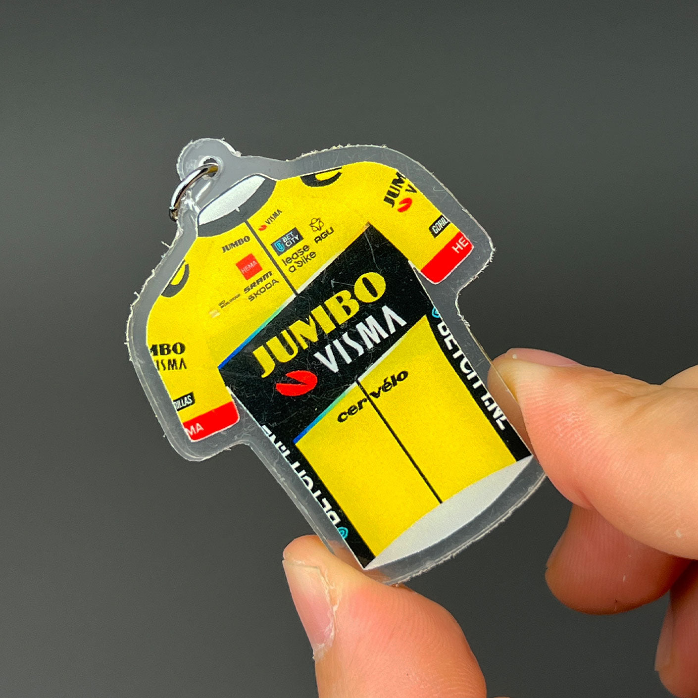 Pro Cycling Team Jersey Keychain Collection – Fan Edition Miniatures