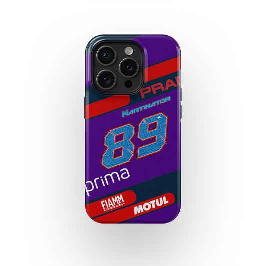 Coque Pour Téléphone Ducati MotoGP 2024 Jorge Martin 89 Livery par DIZZY