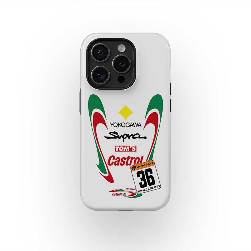 TOYOTA CASTROL Tom's SUPRA '97 #36 JGTC Fundas y cubiertas para teléfono con librea | MAREADO - Para iPhone y Samsung