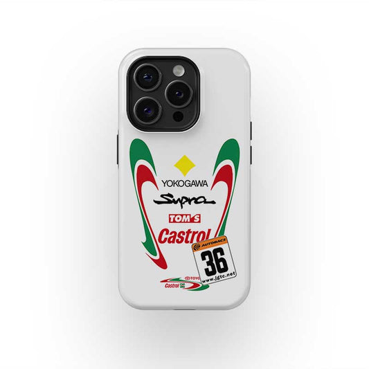 TOYOTA CASTROL Tom's SUPRA '97 #36 JGTC Livery Coques et coques pour téléphone | DIZZY - Pour iPhone et Samsung