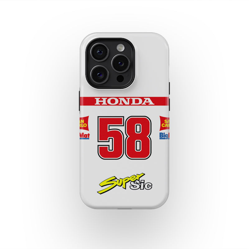 Marco Simoncelli HONDA RC212V Livery Phone Case by DIZZY