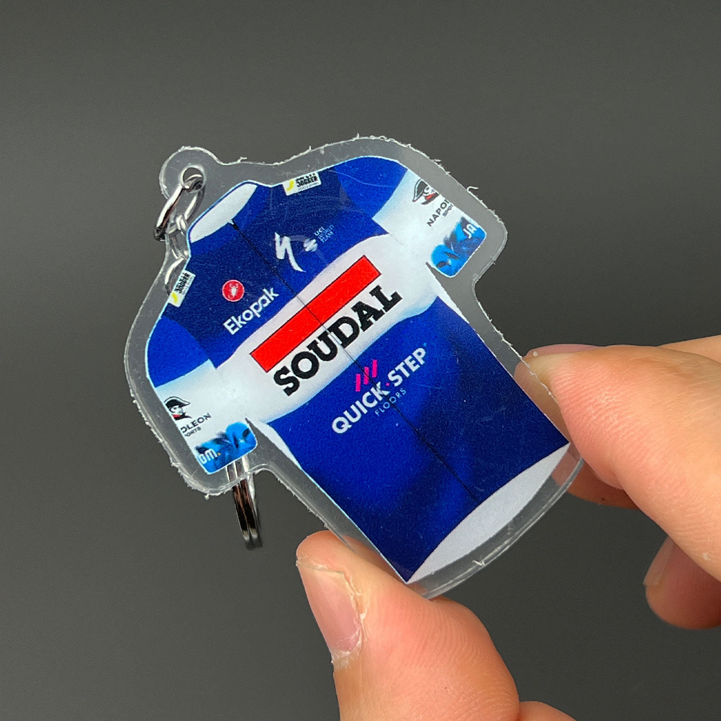 Pro Cycling Team Jersey Keychain Collection – Fan Edition Miniatures