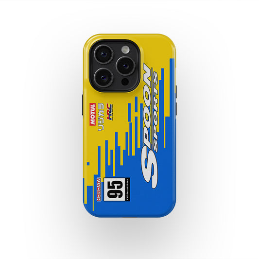 Spoon Sports Honda Civic FL5 Livery Phone Case by DIZZY