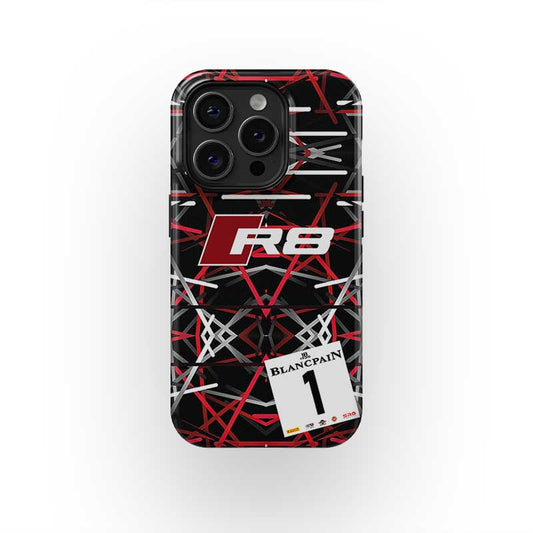 AUDI R8 LMS ULTRA N 1 GAGNANT AZERBAÏDJAN BAKU WORLD CHALLENGE 2014 Livrée Coque de téléphone