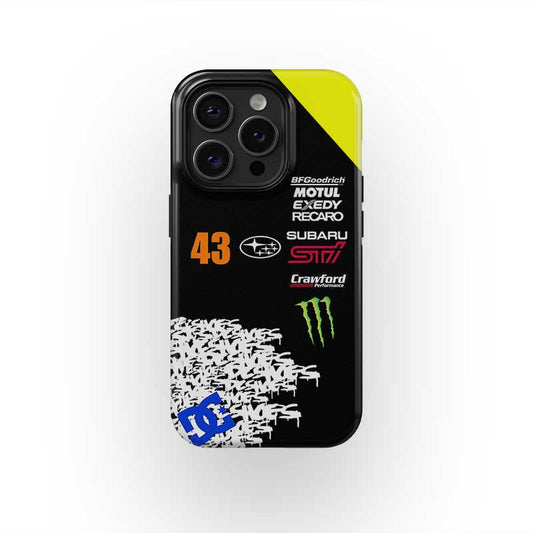 Ken Block Gymkhana 2 Livery Phone Case: Bold Rally Style & Protection