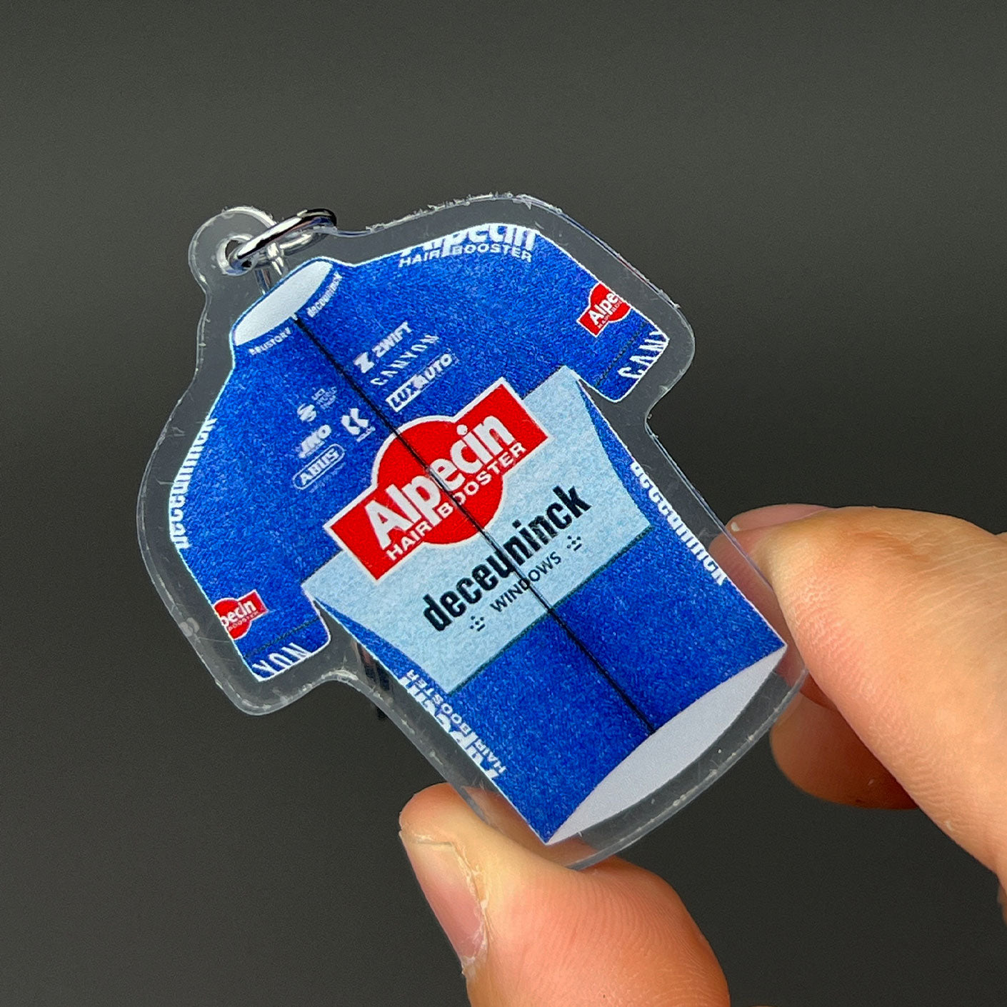 Pro Cycling Team Jersey Keychain Collection – Fan Edition Miniatures