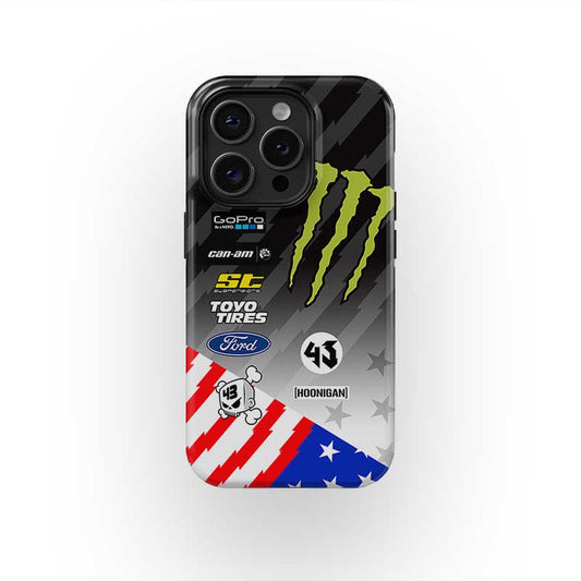 Funda para teléfono con librea Ken Block Ford Mustang Hoonicorn V2 Climbkhana