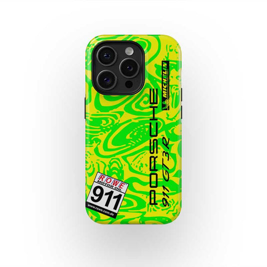 Manthey #911 2022 PORSCHE 911GT3R Nuerburgring Erlkönig design Livery Étui pour téléphone