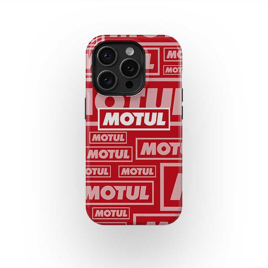 Sleek and Stylish MOTUL Logo Phone Case for Every Motorsport Enthusiast