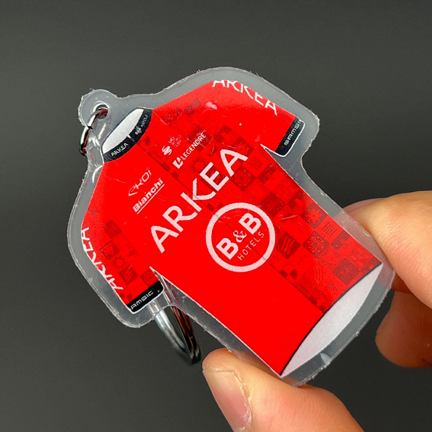 Pro Cycling Team Jersey Keychain Collection – Fan Edition Miniatures