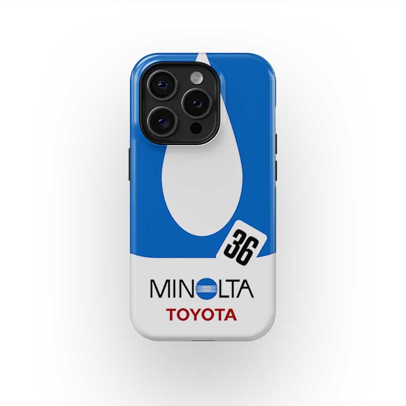 1988 MINOLTA Toyota 88C-V Livery Phone Case: Iconic Motorsport Design