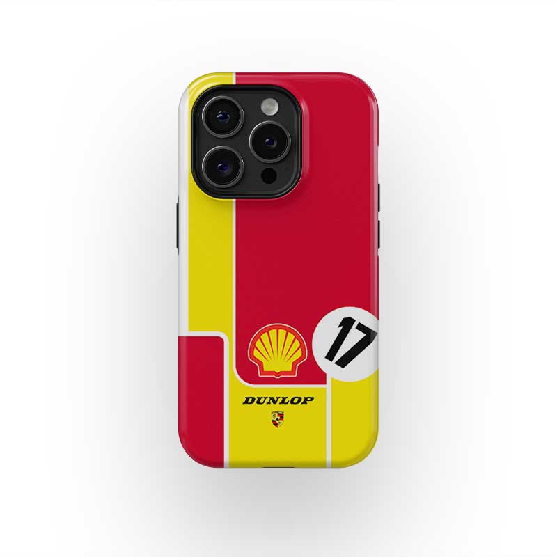 Porsche 962C 1988 Le Mans #17 Phone Case: Racing Heritage in Your Hand