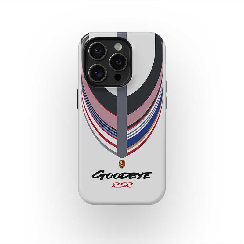 Porsche 911 RSR Legacy Case - Iconic #Goodbye Livery for iPhones