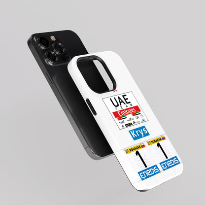 Tadej Pogacar 2021 Tour de France White Jersey Phone Cases & Covers | DIZZY