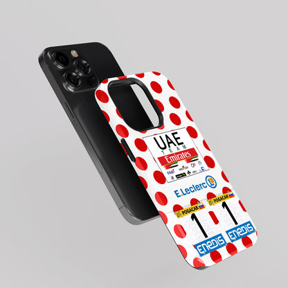 Tadej Pogacar 2021 Tour de France Polka Dot Jersey Phone Cases & Covers | DIZZY