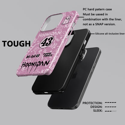 Ken Block #43 PPIHC 2022 hoonipigasus PORSCHE 911 pink pig livery Phone case