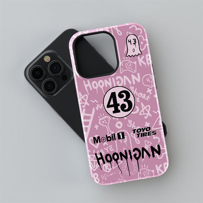 Ken Block #43 PPIHC 2022 hoonipigasus PORSCHE 911 pink pig livery Phone case