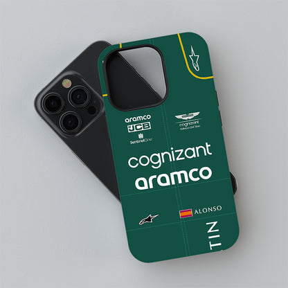 Fernando Alonso 2023 Racing Suit Phone Case