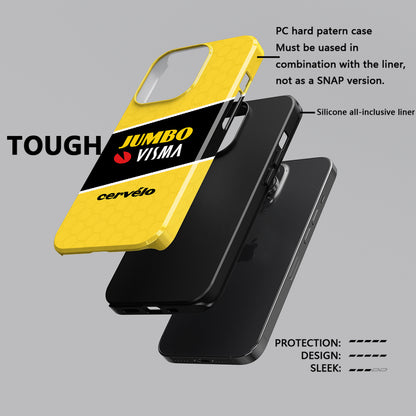 Team Jumbo-Visma cycling livery Phone cases & covers | DIZZY
