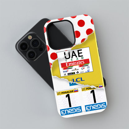UAE Team Emirates Tadej Pogacar 2021 Tour de France Phone Cases & Covers | DIZZY