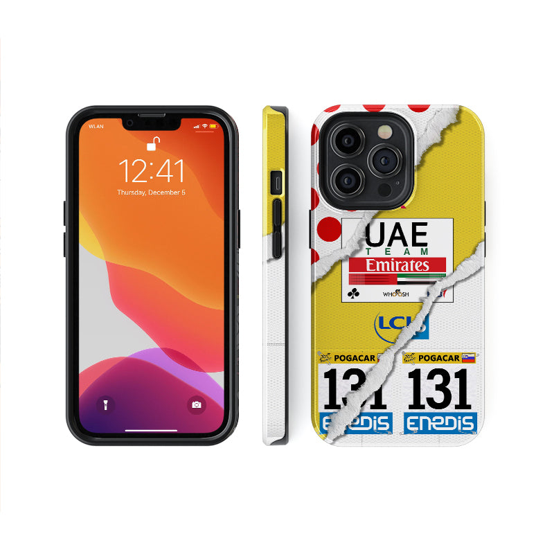 Tadej Pogacar 2020 Tour de France UAE Team Emirates Phone Cases & Covers | DIZZY